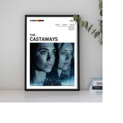 castaways custom poster, personalized movie posters, minimalist film