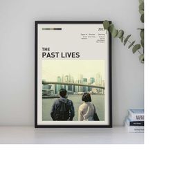 past lives custom poster, 2023 film posters, personalized