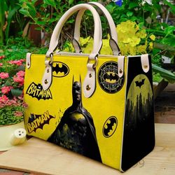 batman leather bag, women leather hand bag, marvel batman leather handbag, batman handbag for fans