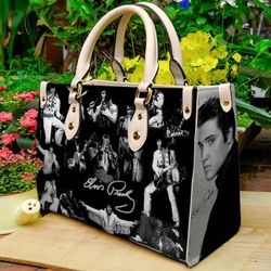 elvis presley leather handbag, elvis presley handbag, elvis presley leather bag, women handbag, elvish crossbody bag