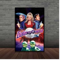 galaxy quest movie poster, wall art, room decor,