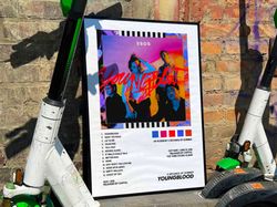 5 seconds of summer youngblood album cover poster 2