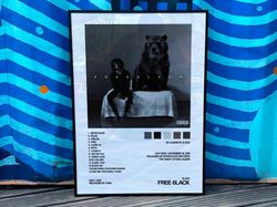 6lack free 6lack album cover poster 2