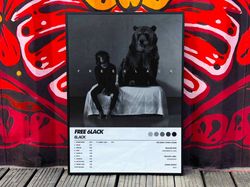 6lack free 6lack album cover poster 6