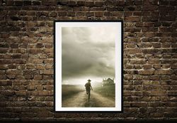 the walking dead tv series poster, the walking dead tv series canvas ,wall decor, home decor, movie canvas, classic movi