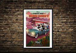 the wonderful world of mickey mouse movie art, mickey mause poster and canvas ,wall decors, home decor, movie posters, c