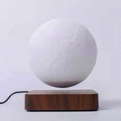 Magnetic Levitation Table Lamp Moon Light 3d Printing Planet Night Light