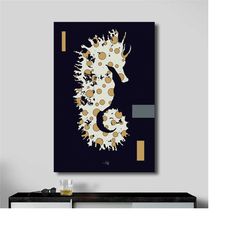 pop art maximalist wall art, canvas wall art