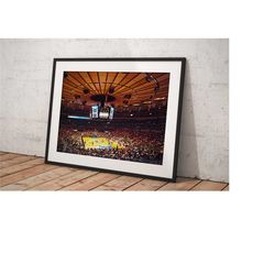 madison square garden - ny knicks stadium, poster