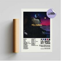 lil baby poster | my turn poster |