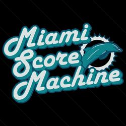 miami score machine football svg file for cricut