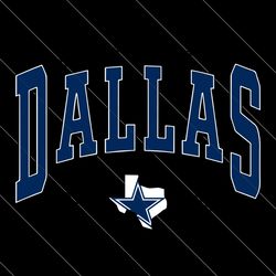 dallas cowboys map star logo svg digital download