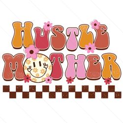 flower hustle mother smiley face checked png