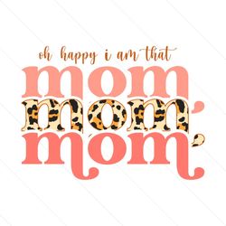 happy that leopard mommy gift png