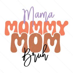 mama mommy mom brush retro gift png