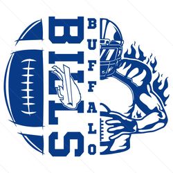 buffalo bills football player svg digital download