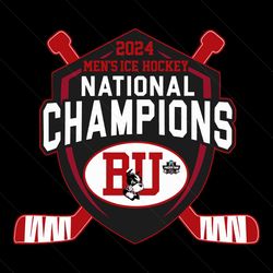 mens ice hockey national champions boston university svg