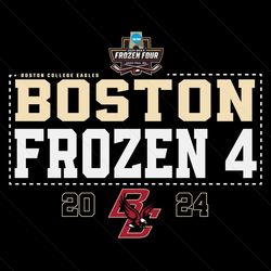 boston frozen 4 mens hockey 2024 svg