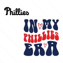 in my phillies era philadelphia baseball svg
