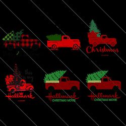 christmas truck bundle, christmas svg, xmas svg, disney christmas, disney svg, red truck svg, christmas tree svg, christ