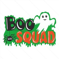 boo squad svg, halloween svg, boo svg, cute halloween svg