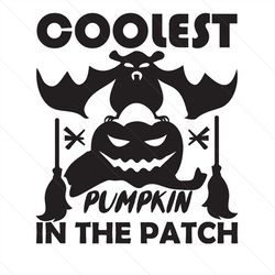 coolest pumpkin in the patch svg, halloween svg, halloween pumpkin svg