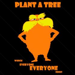 plant a tree which everyone needs dr seuss book svg files for cricut