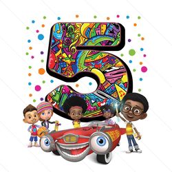 5th birthday motown magic png, birthday png, motown magic, motown magic png, motown magic clipart, ben motown magic, 5th