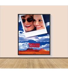 thelma & louise movie poster print, canvas wall