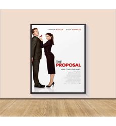 the proposal (2009) movie poster print, canvas wall