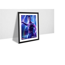 avengers spiderman infinity war movie poster print canvas poster, wall art, wall decor, canvas print, room decor, home d