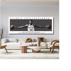 giannis print art,kids gift,giannis milwaukee canvas print,giannis antetokounmpo poster,giannis antetokounmpo canvas wal