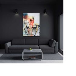 dali horse poster salvador dali the christian horse canvas art dali art, abstract surreal art salvador dali style surrea