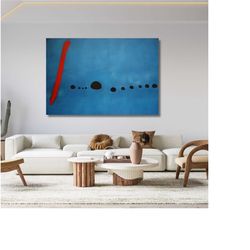 joan miro blue ii extra large canvas wall art joan miro poster,joan miro exhibition poster miro canvas wall art joan mir