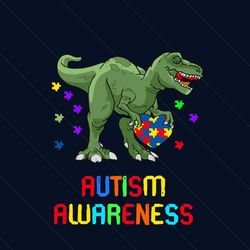 t rex autism awareness svg, autism svg, autism dinosaur svg, dinosaur svg, autism children svg, autism awareness svg, co