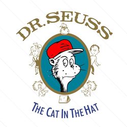 dr seuss in the cat svg, dr seuss svg, dr seuss hat svg, cat in the hat svg, hat svg, red hat svg, dr seuss gifts, dr se