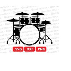 drum svg file, drum dxf, drumset svg, drumset svg, drumset svg, drum png, music drums rock band cricut svg, drum svg fil