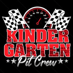 kindergarten pit crew svg