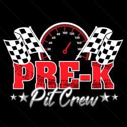 pre k pit crew svg