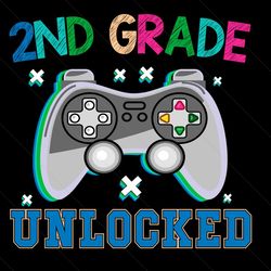 2nd grade unlocked svg