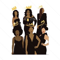 black queens svg, black girl svg, black queens svg, queen svg, crown svg, black girls crowns, black girl magic, sexy bla