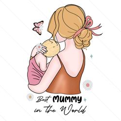 best mummy in the world daisy buterfly png