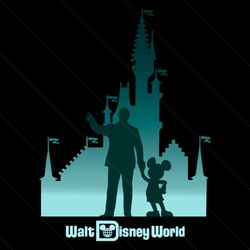 walt disney world and mickey mouse partners svg