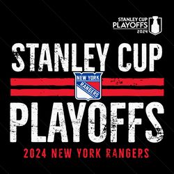 stanley cup playoffs 2024 new york rangers svg