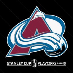 colorado avalanche stanley cup playoffs 2024 svg