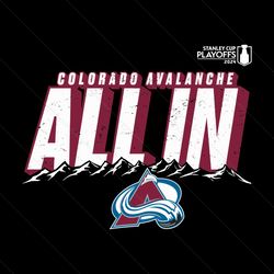 colorado avalanche all in stanley cup svg