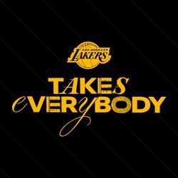 los angeles lakers takes everybody svg