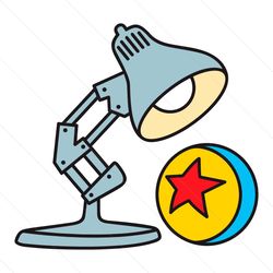 pixar lamp disney pixar fest svg