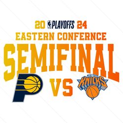 pacers vs knicks 2024 eastern conference semifinal svg