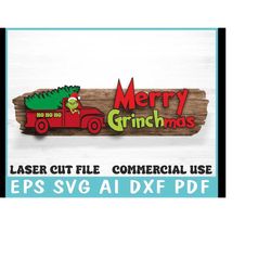 grinch face laser cut file, cricut, christmas svg, merry grinchmas, grinch svg, grinch silhouette, grinch cut file, inst